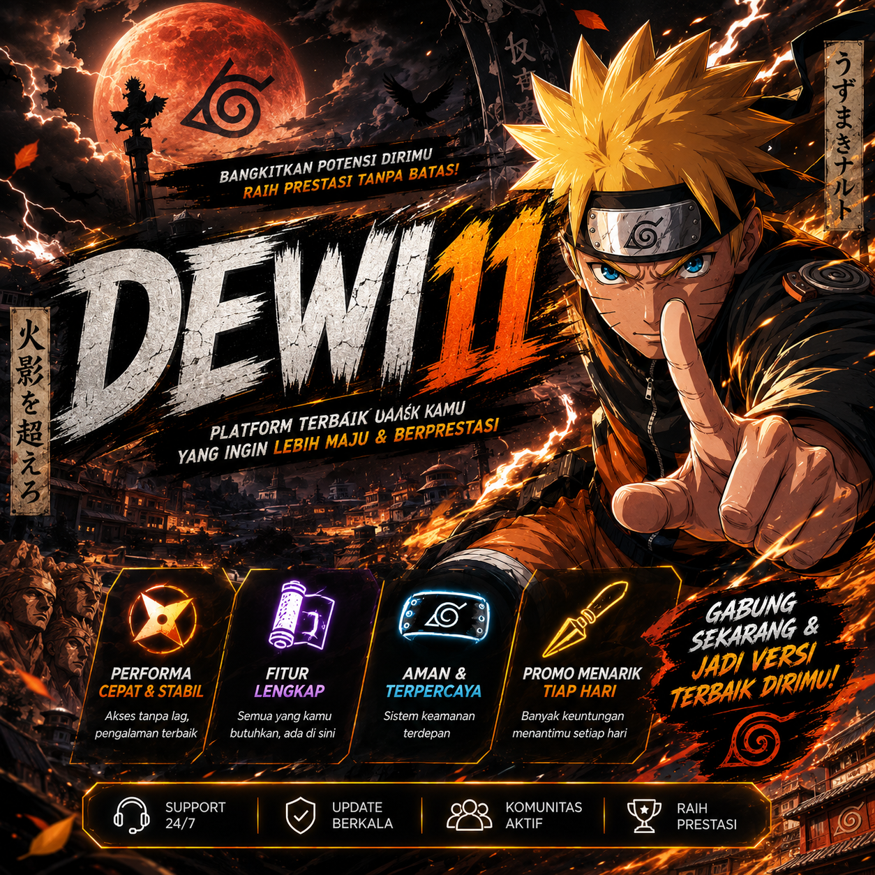 DEWI11 - Portal Hiburan Game Online Mobile Resmi & Terpercaya