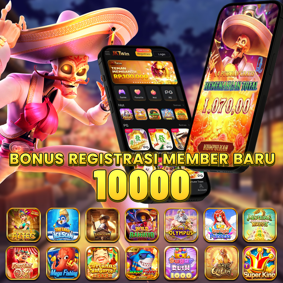 JKTWIN - Pilihan Game PG Soft untuk Penggemar Slot Online