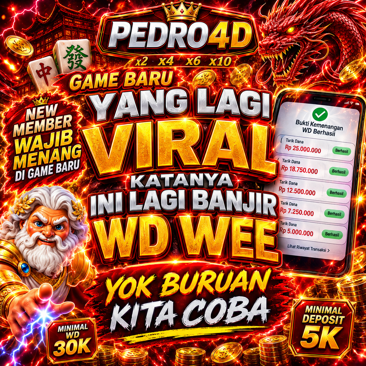 Tampilan kedua pedro4d