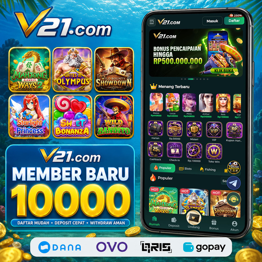 V21 - Situs Resmi Slot Online dan Pilihan Game PG Soft