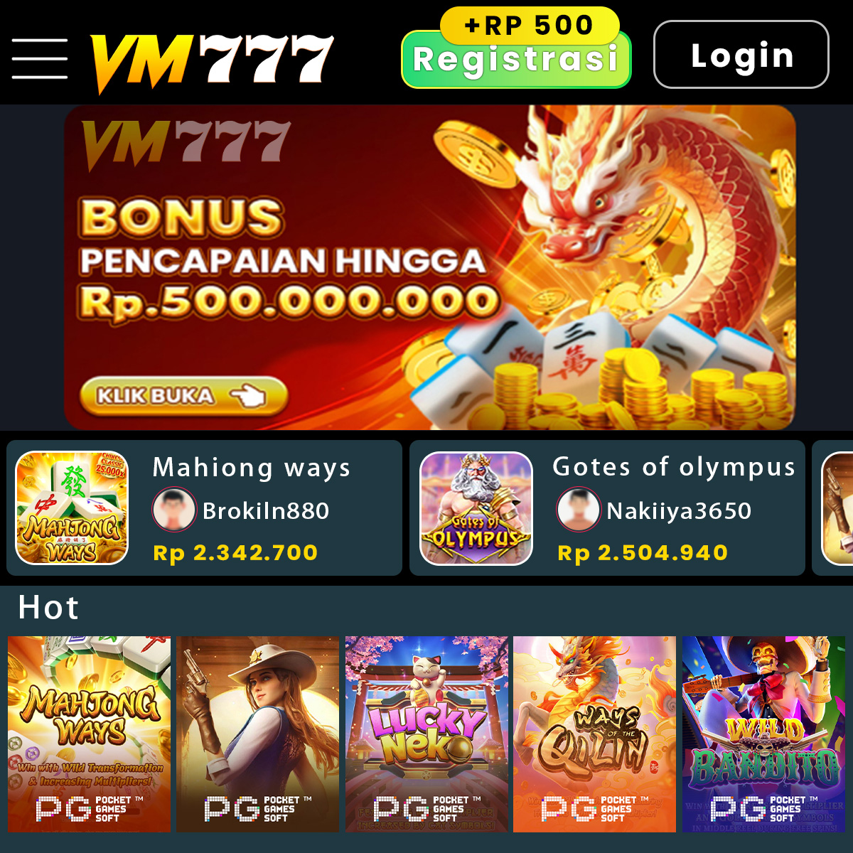 VM777 - Platform Game Online dengan Beragam Pilihan Permainan Seru